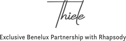 thiele- Exclusive Benelux Partnership with Rhapsody